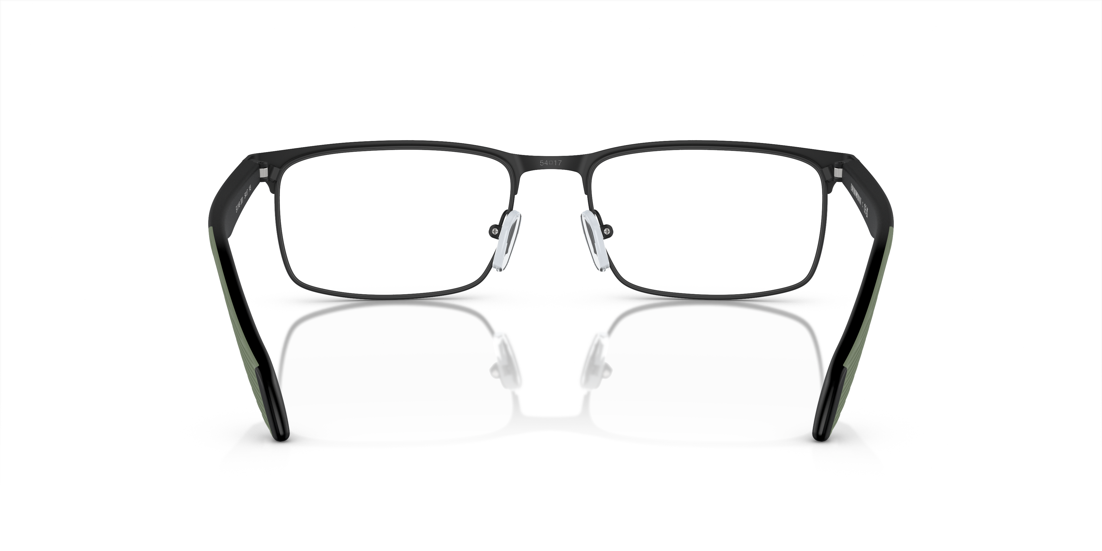 Emporio Armani men's metal eyeglasses