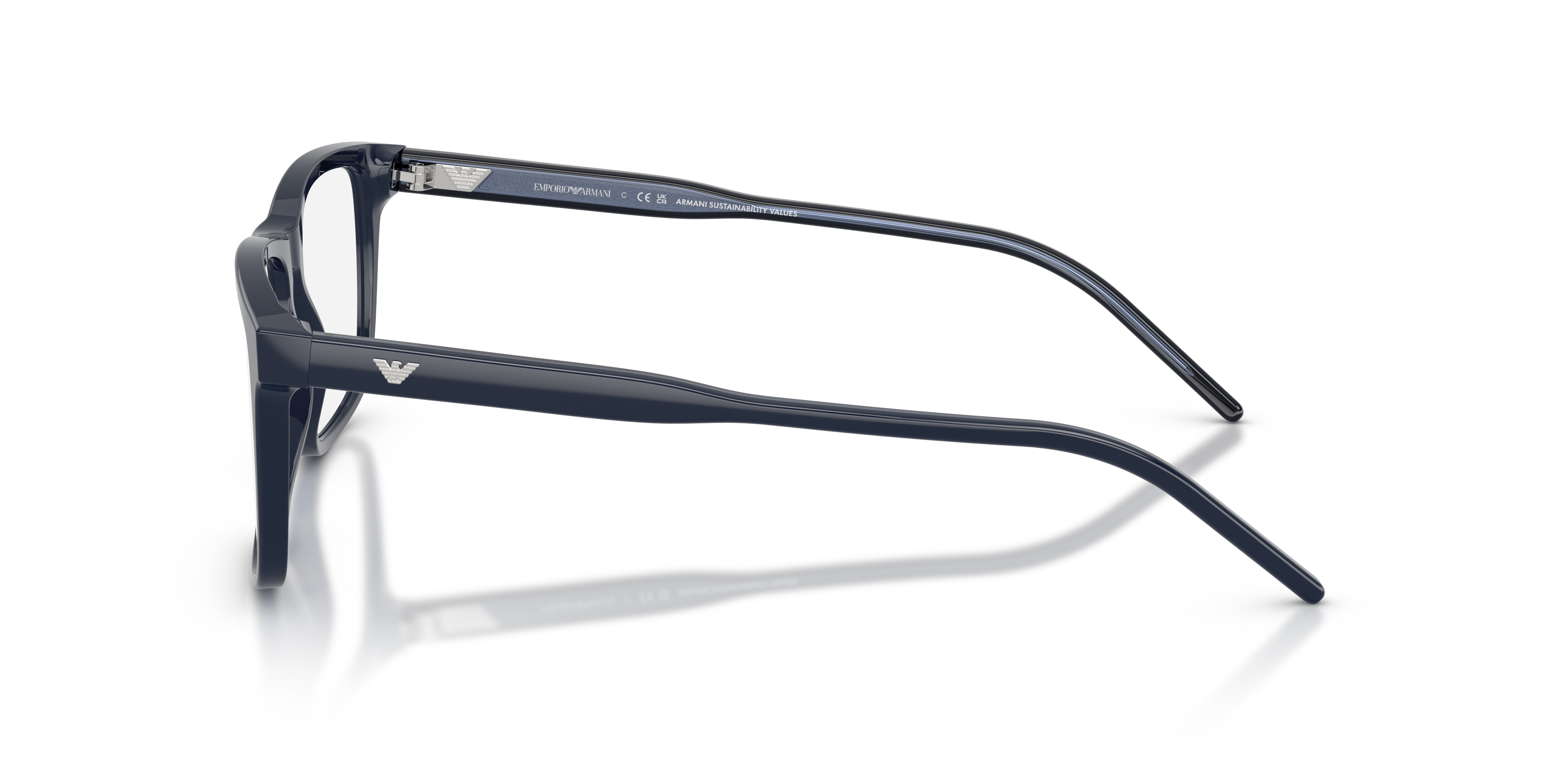 Occhiale da vista Emporio Armani da uomo in acetato