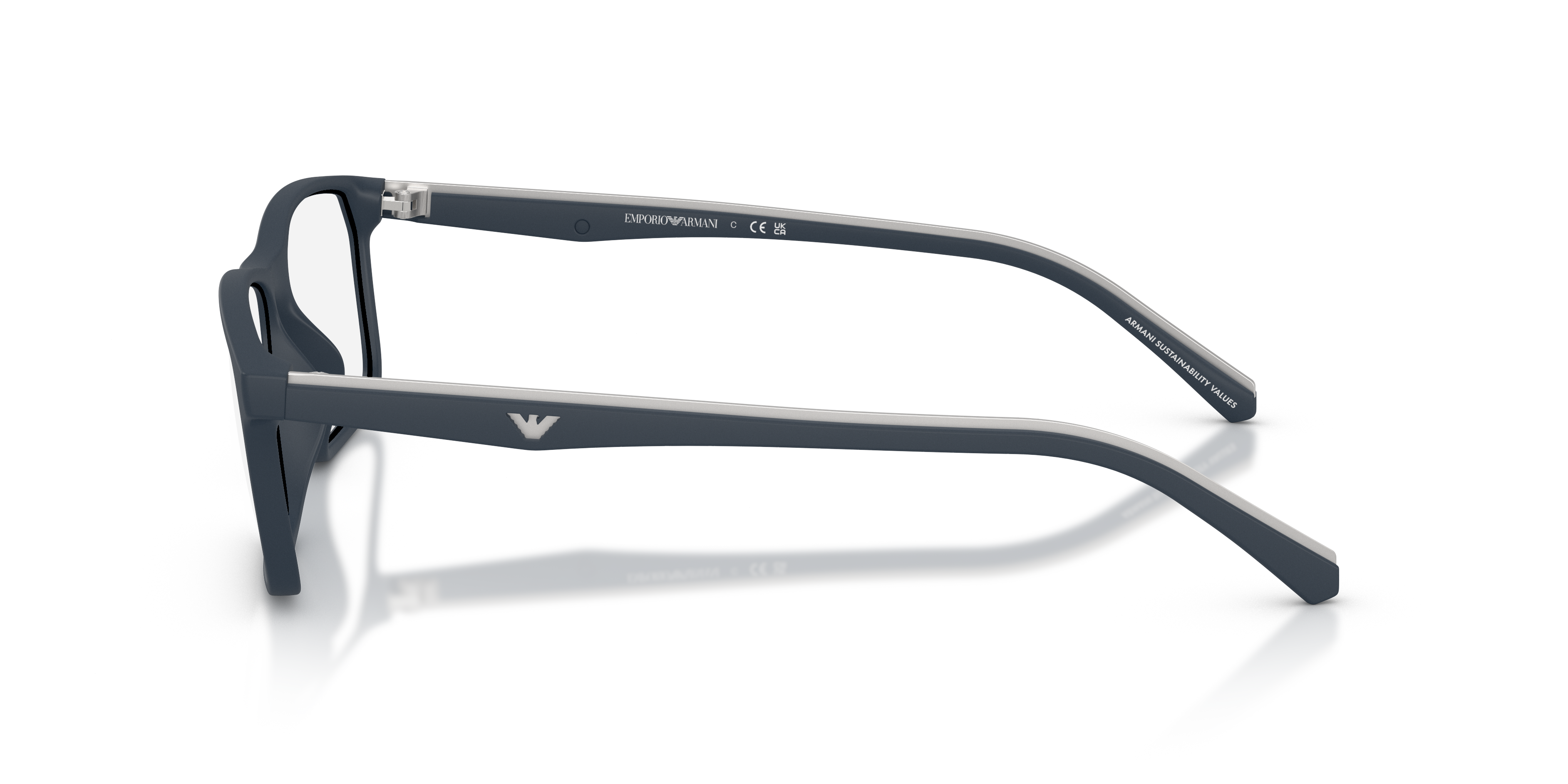 Occhiale da vista Emporio Armani da uomo in acetato