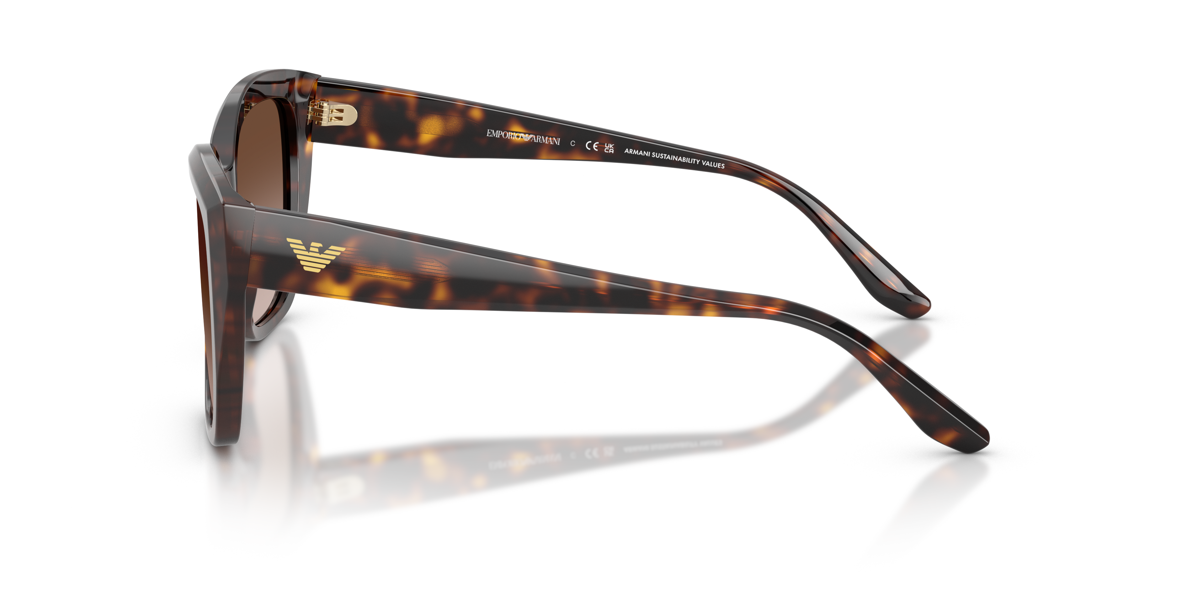 Emporio Armani women's acetate sunglasses