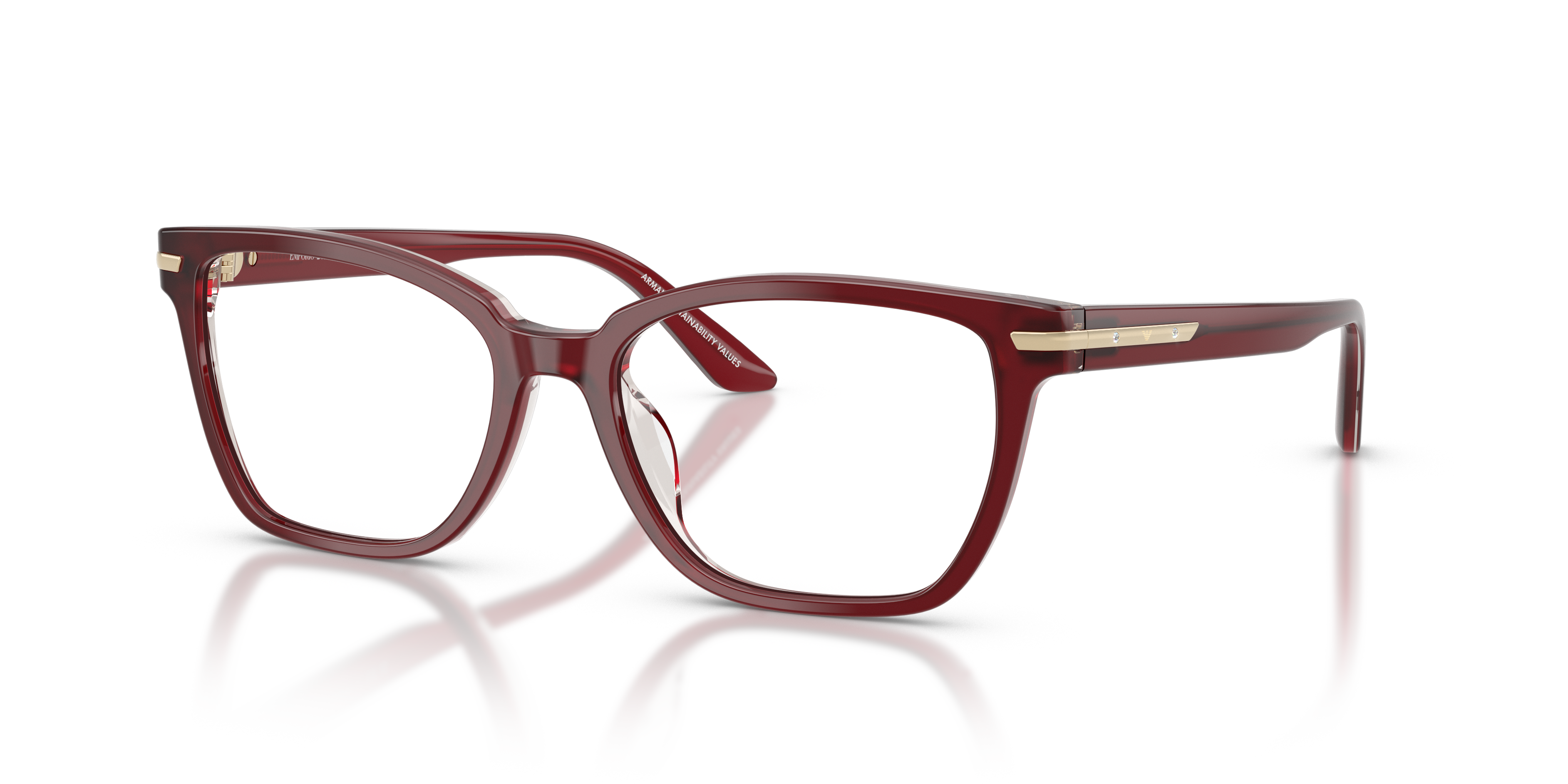 Emporio Armani women's acetate eyeglasses
