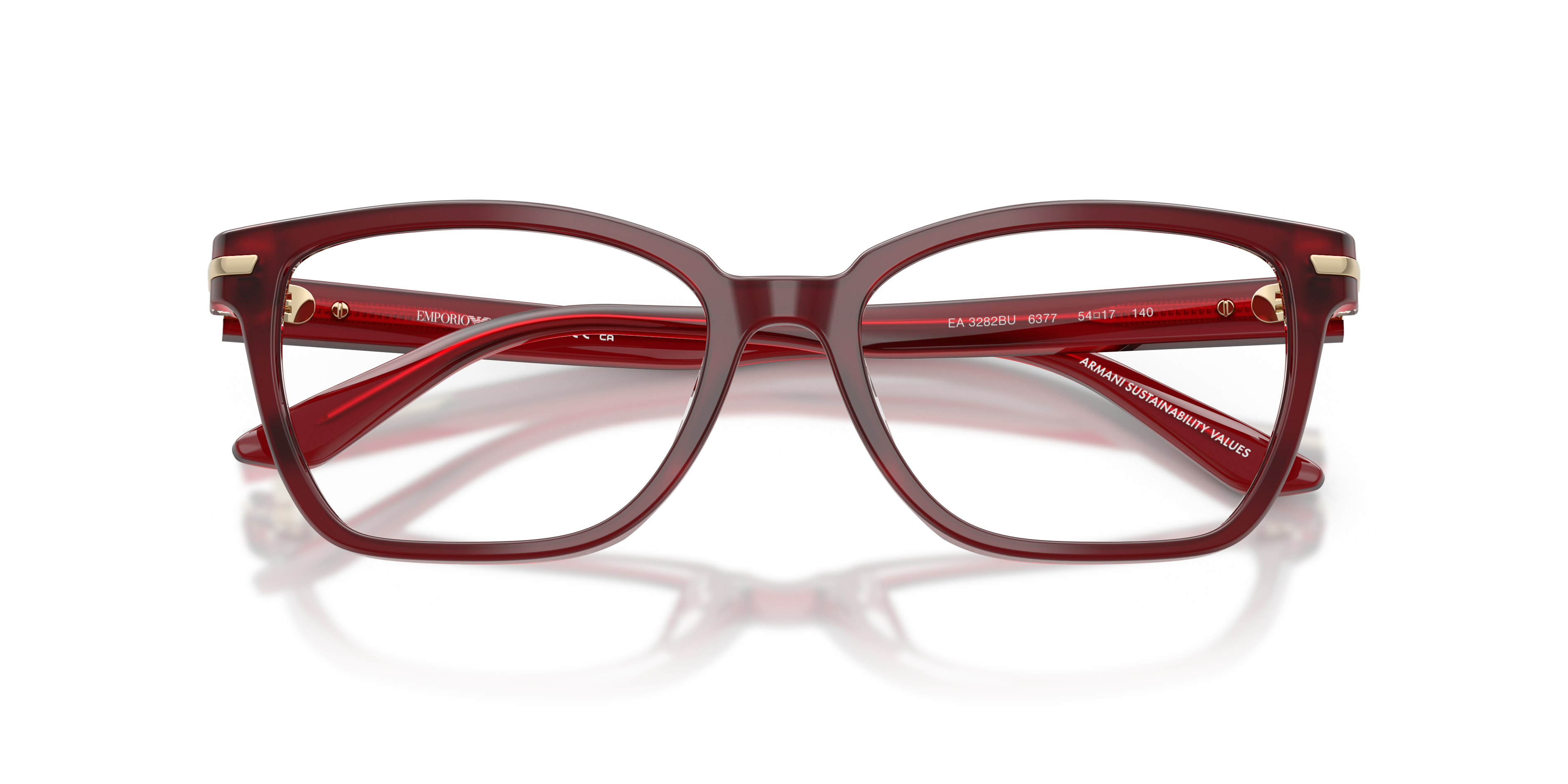 Emporio Armani women's acetate eyeglasses