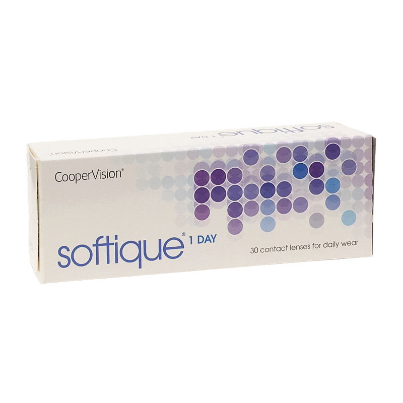 Lenti a contatto sferiche giornaliere Softique (30 pz)