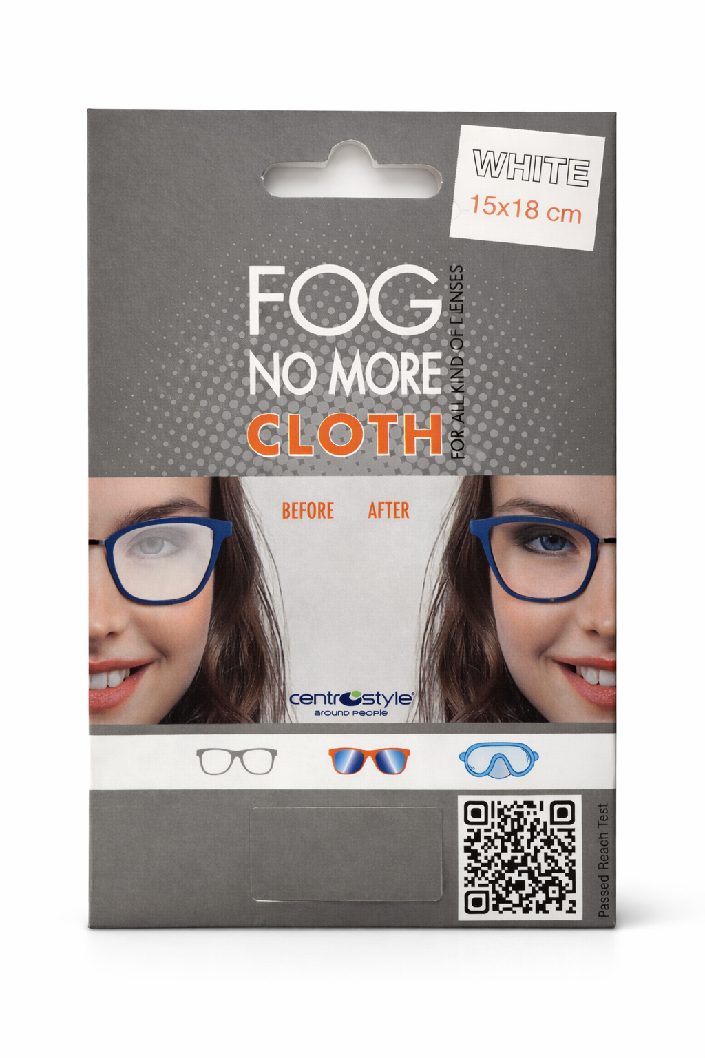 Microfibra antiappannante FOG NO MORE