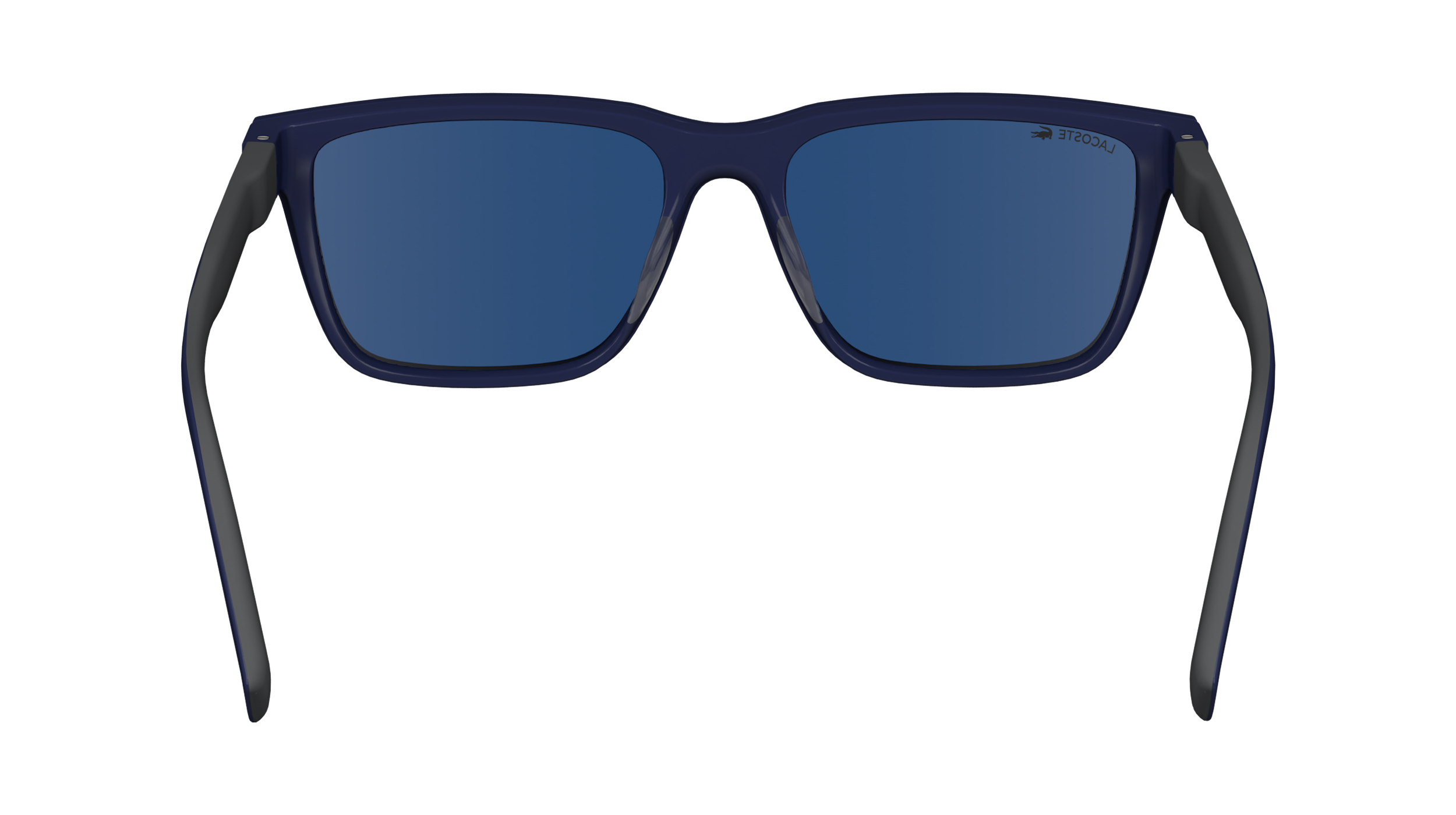 Lacoste men's acetate eyeglasses (with clip-on sunglasses)