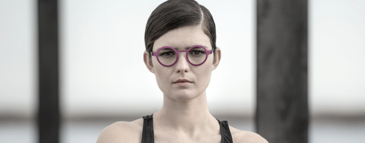 Occhiale da vista Blackfin unisex in metallo
