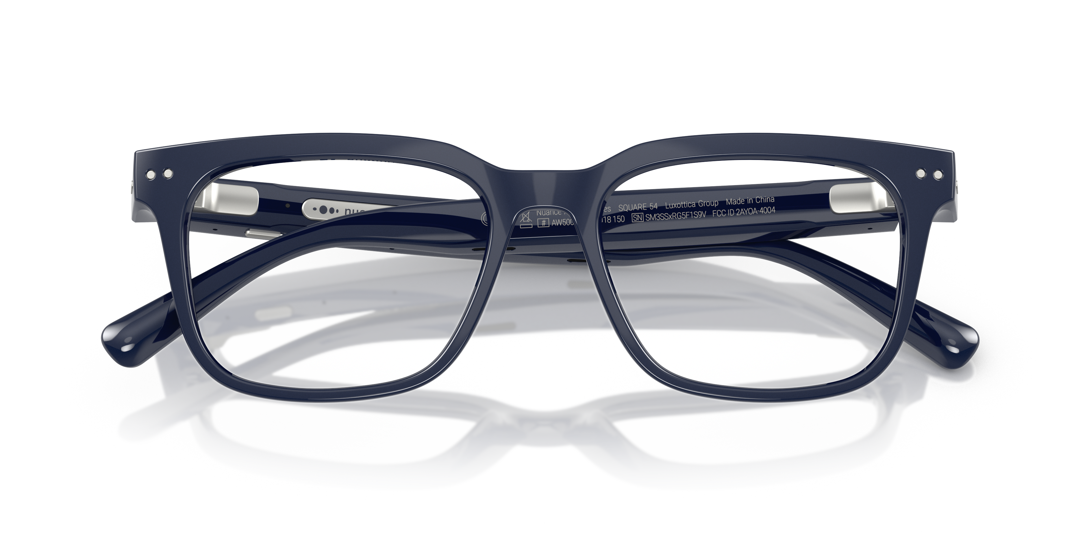 Occhiale Nuance Audio modello Square unisex in acetato