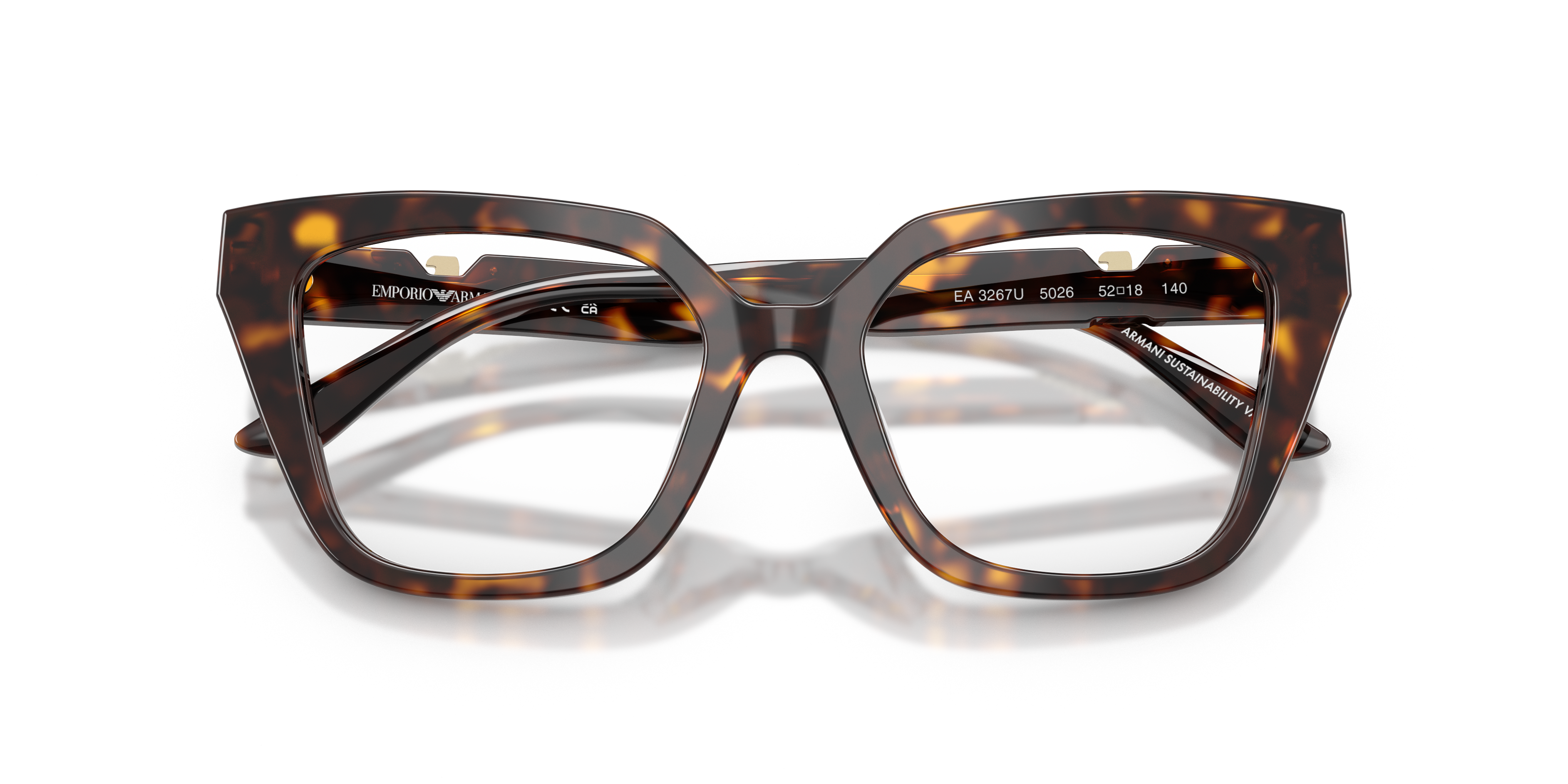 Occhiale da vista Emporio Armani da donna in acetato