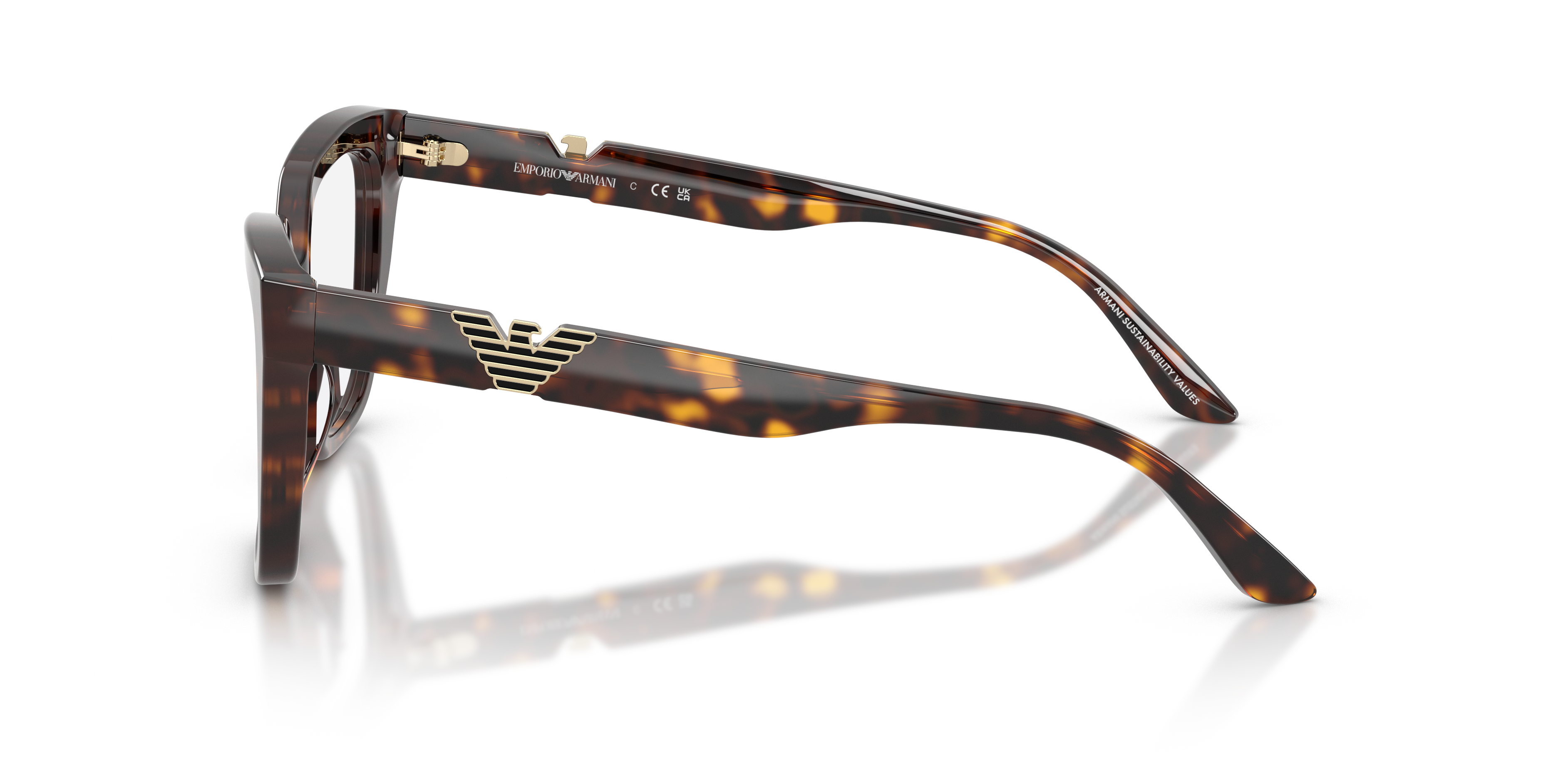 Occhiale da vista Emporio Armani da donna in acetato