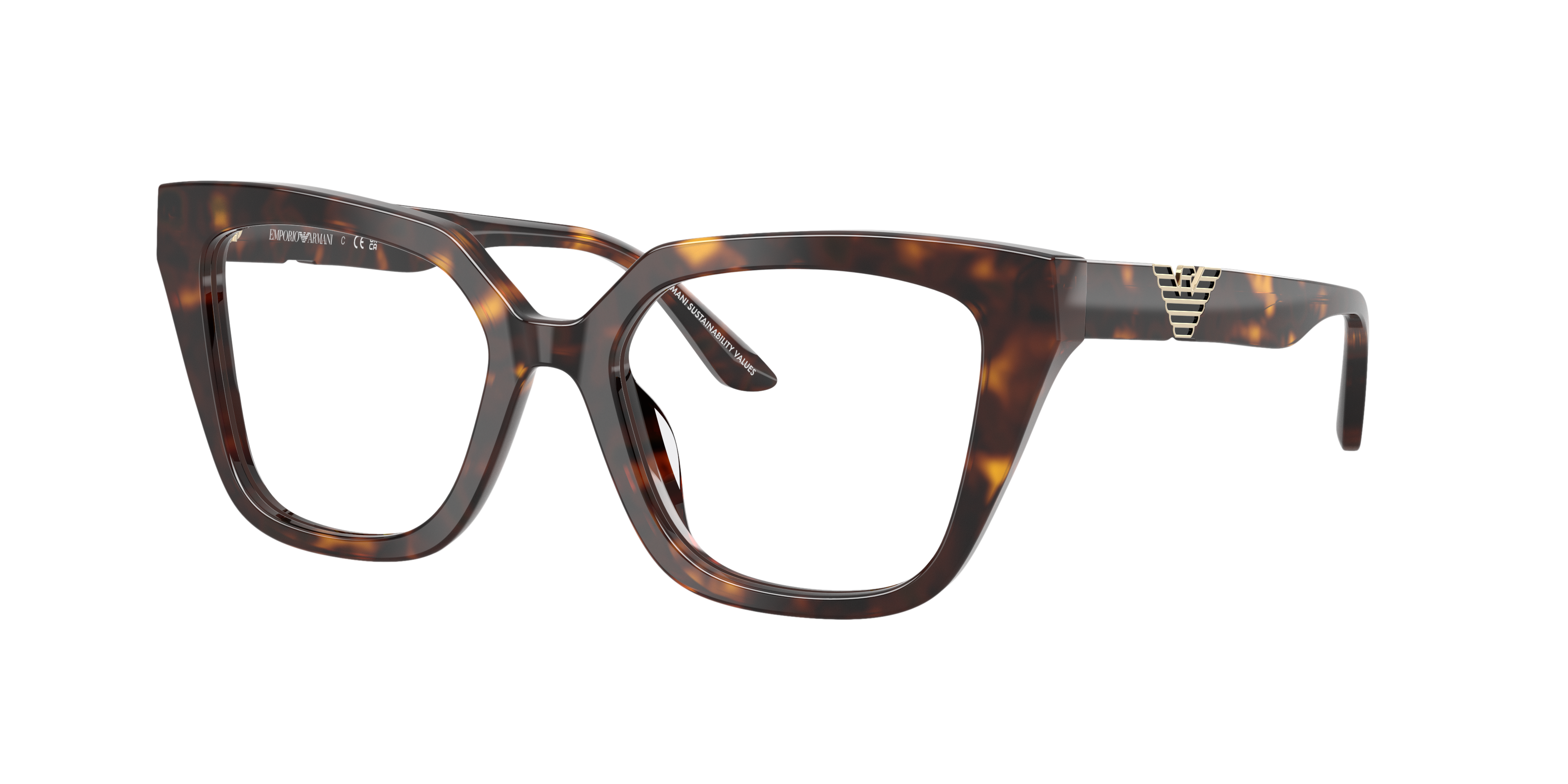 Occhiale da vista Emporio Armani da donna in acetato