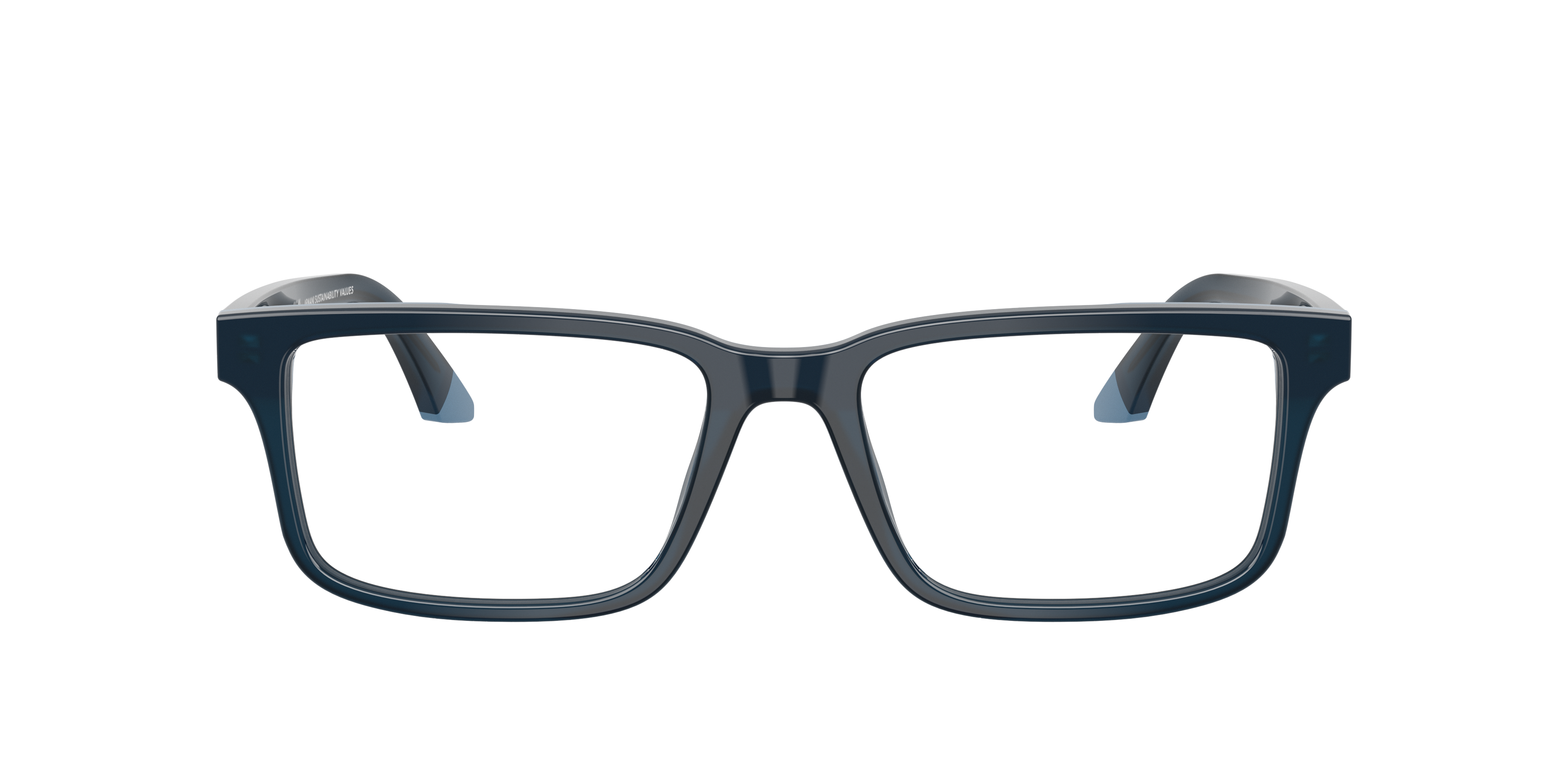 Occhiale da vista Emporio Armani da uomo in acetato