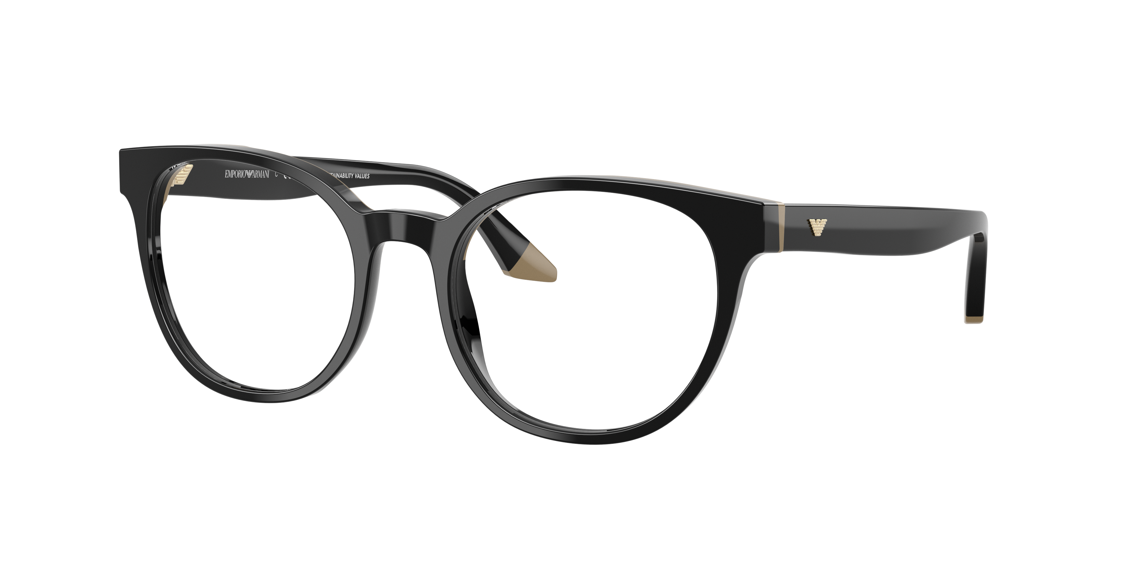 Occhiale da vista Emporio Armani da donna in acetato