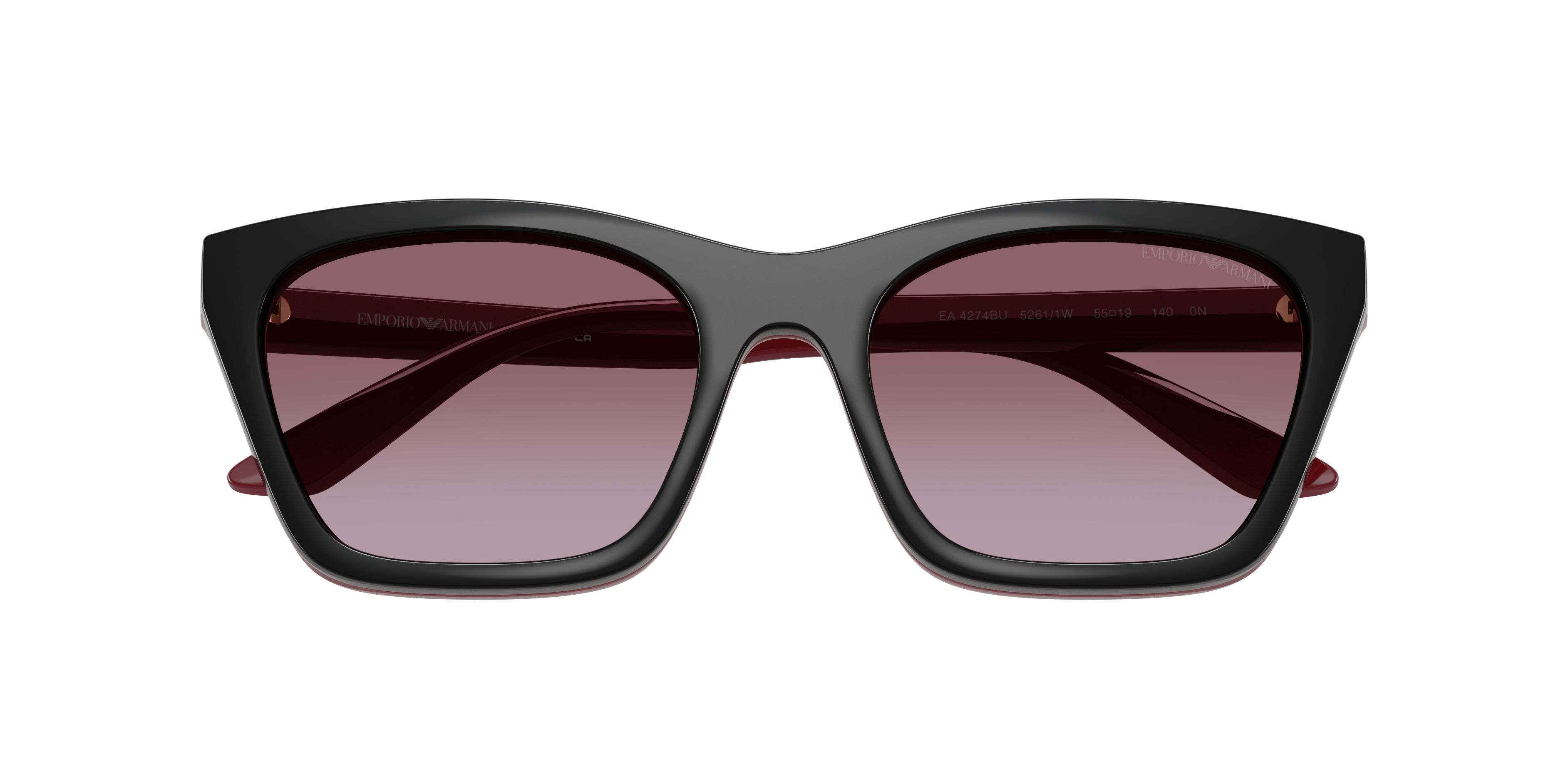 Occhiale Emporio Armani da vista da donna in acetato con clip-on da sole