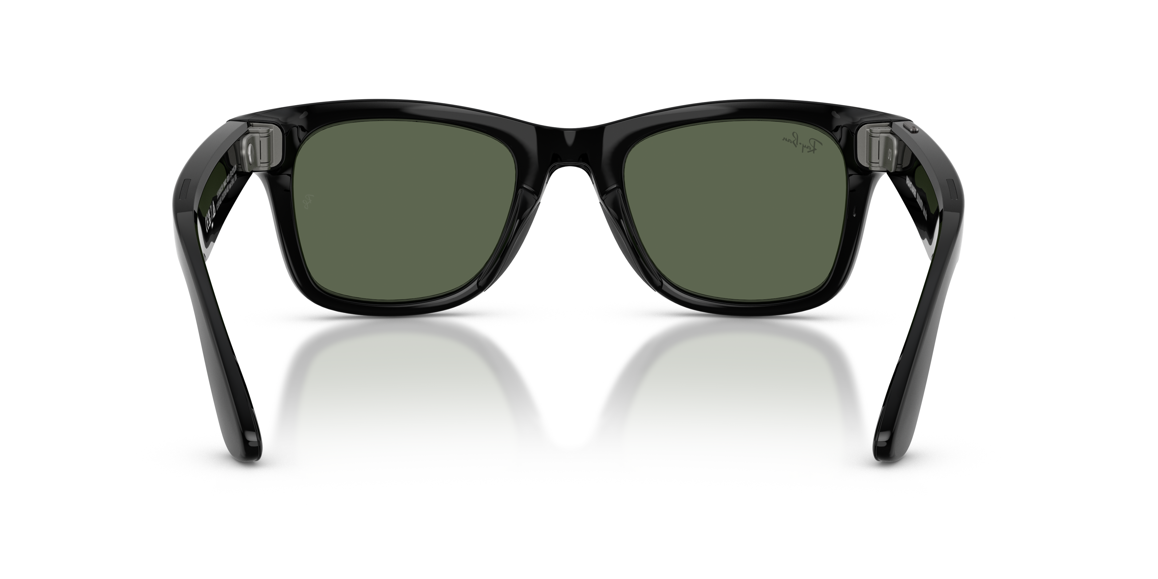 Occhiale Rayban Meta Wayfarer Gen 2 da sole unisex (Shiny black con lente verde G15)