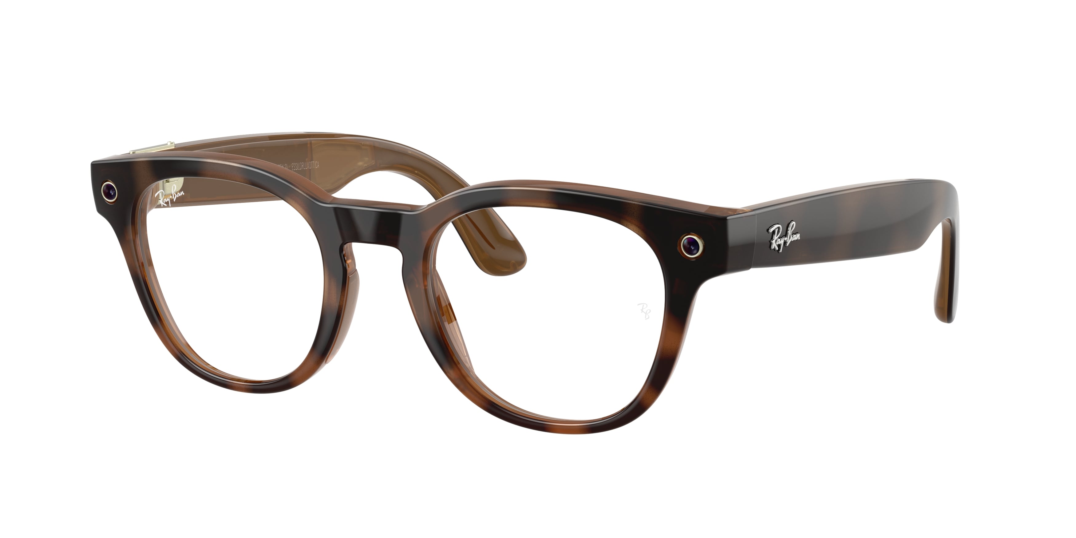 Rayban Meta Wayfarer Gen 2 Unisex Sunglasses (Shiny Black with Green G15 Lens)