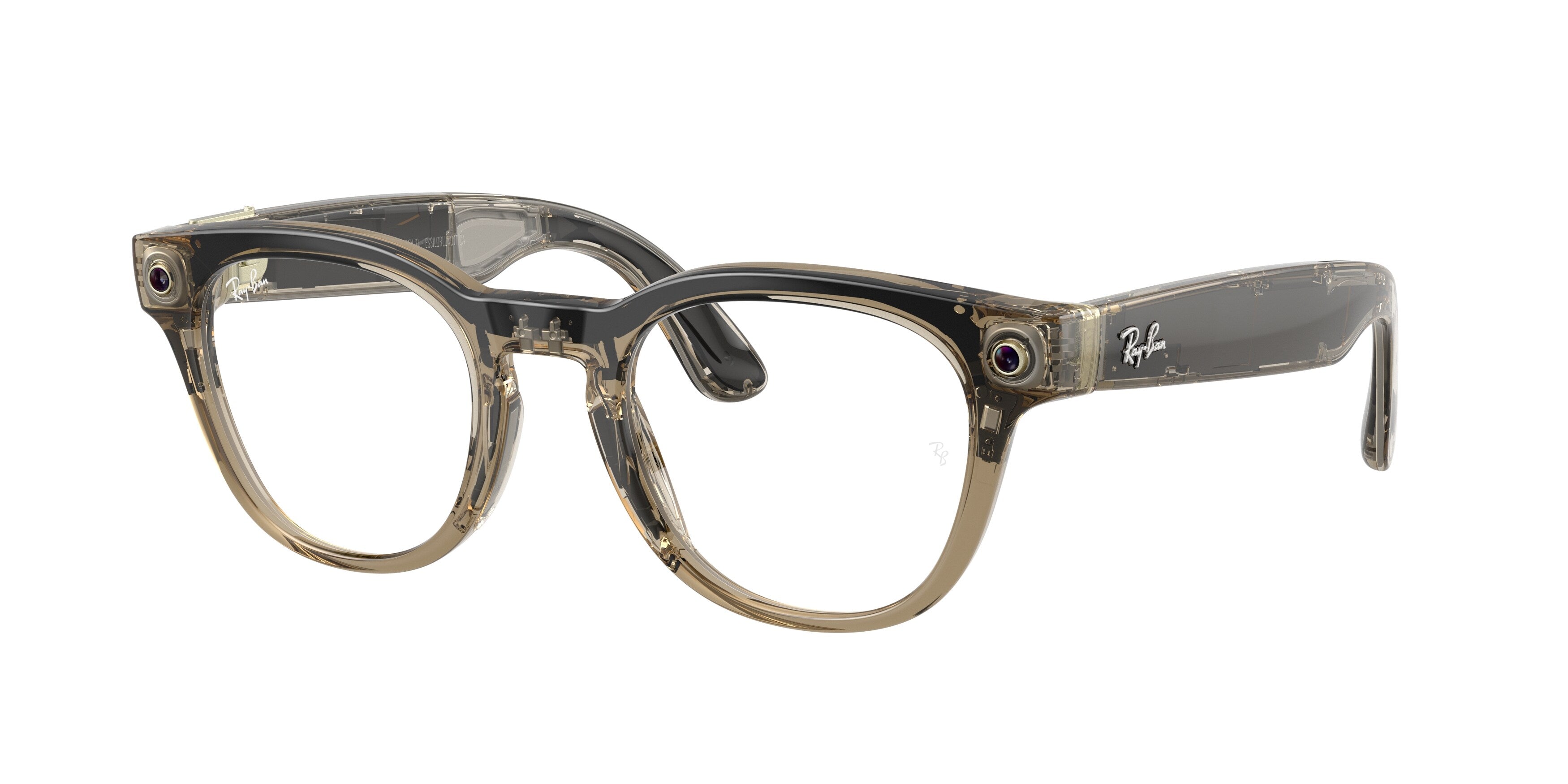 Rayban Meta Wayfarer Gen 2 Unisex Sunglasses (Shiny Black with Green G15 Lens)