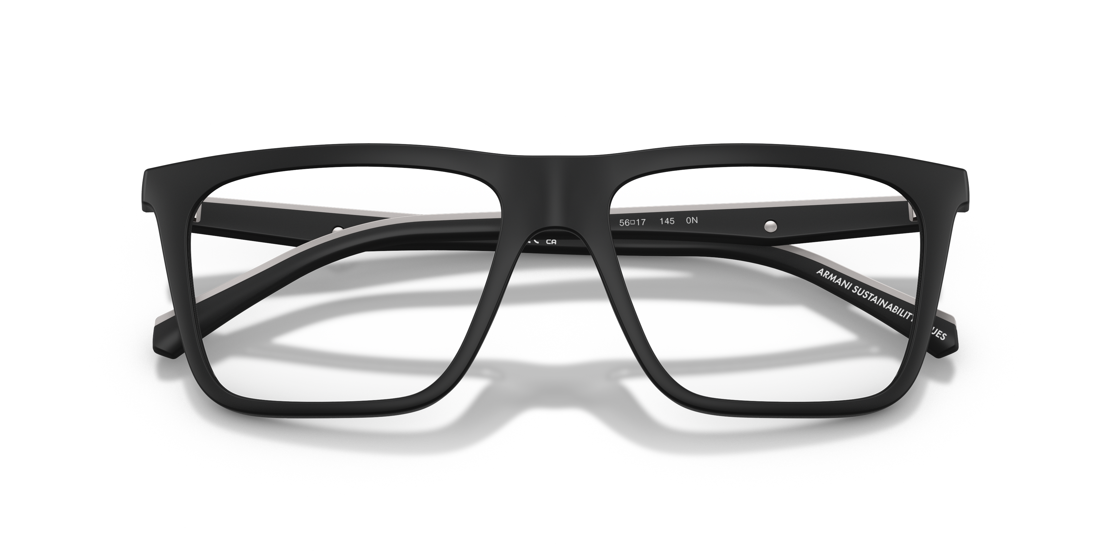 Emporio Armani men's acetate eyeglasses