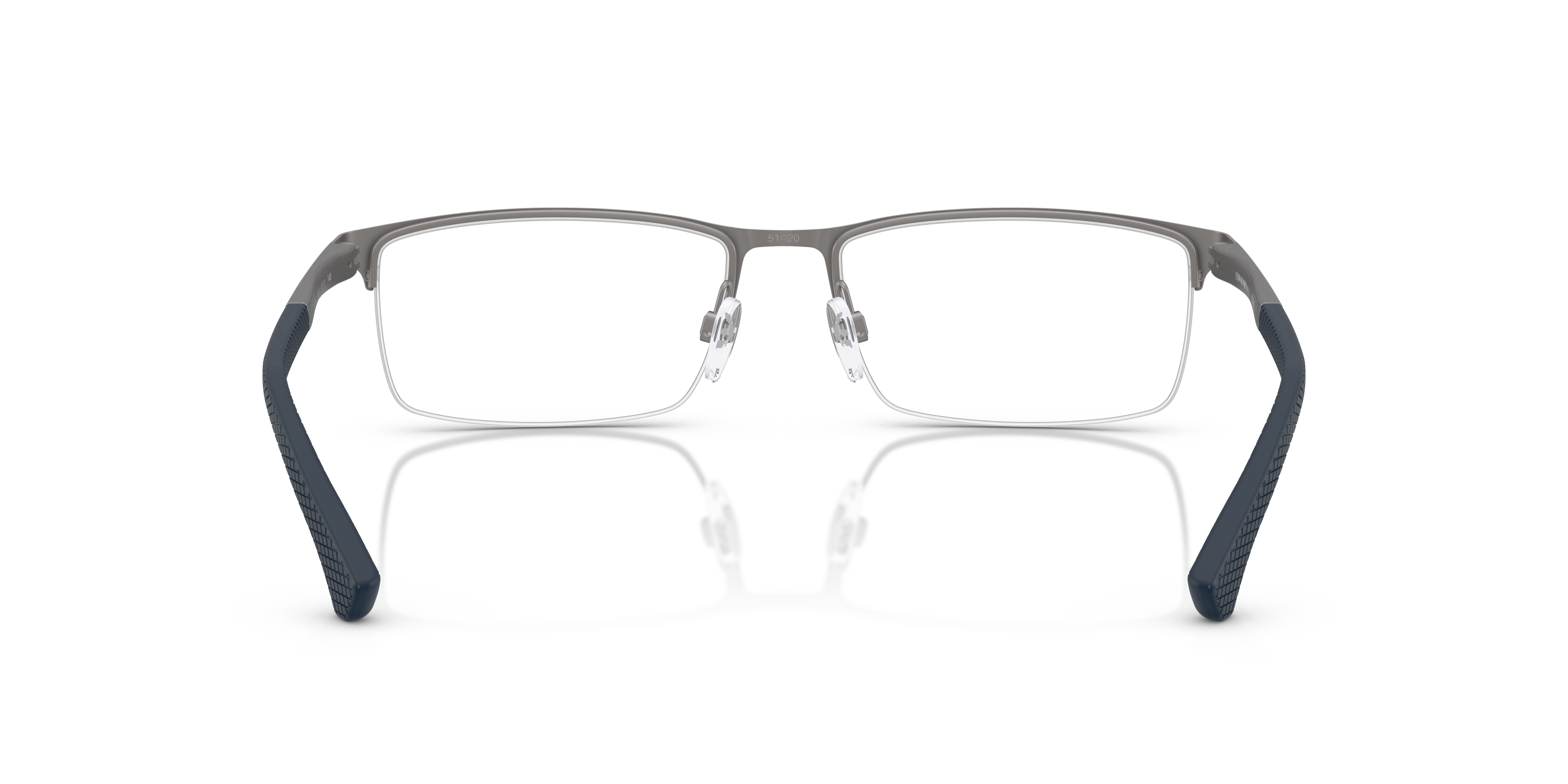 Emporio Armani men's metal eyeglasses
