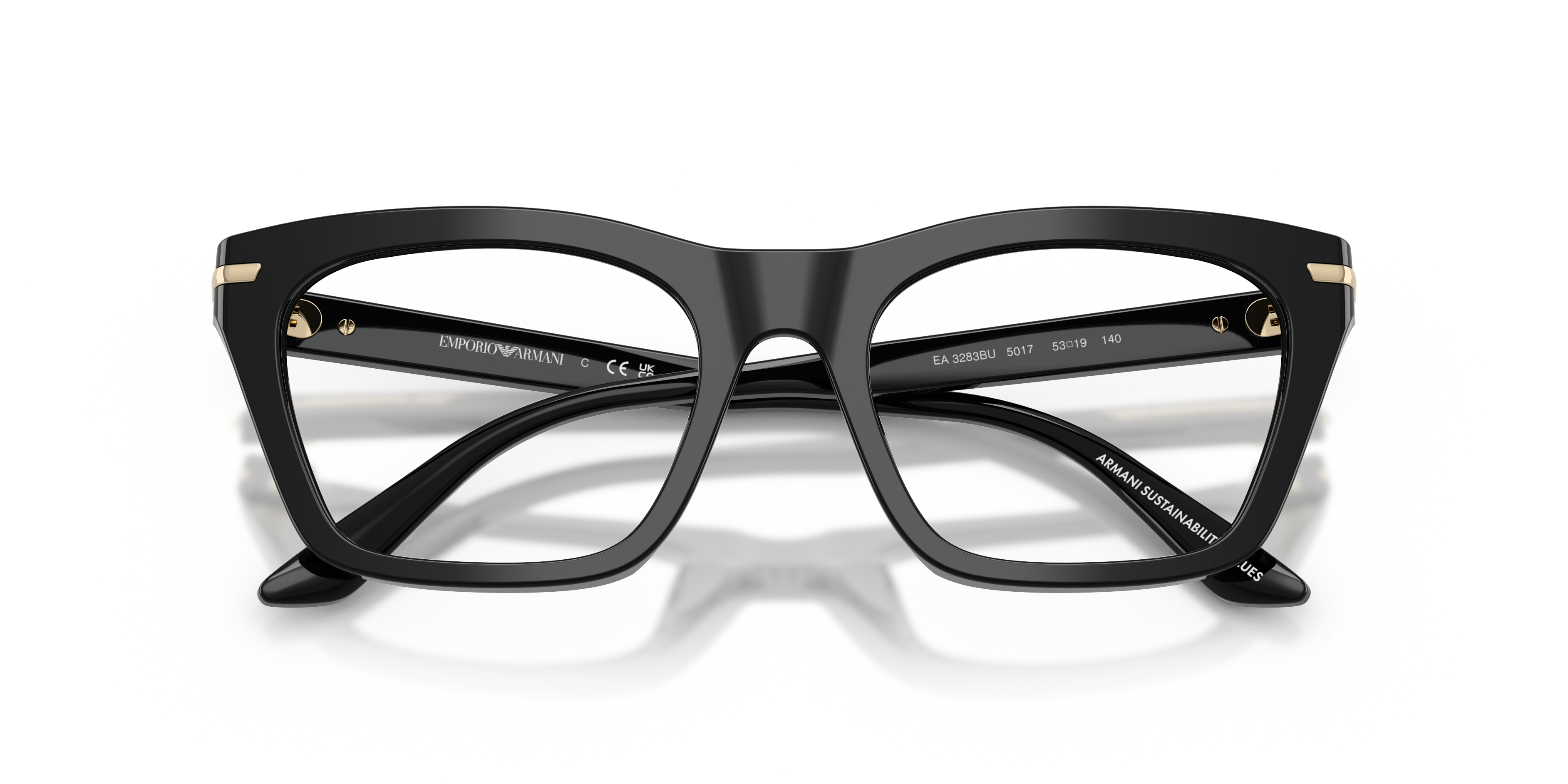 Emporio Armani women's acetate eyeglasses