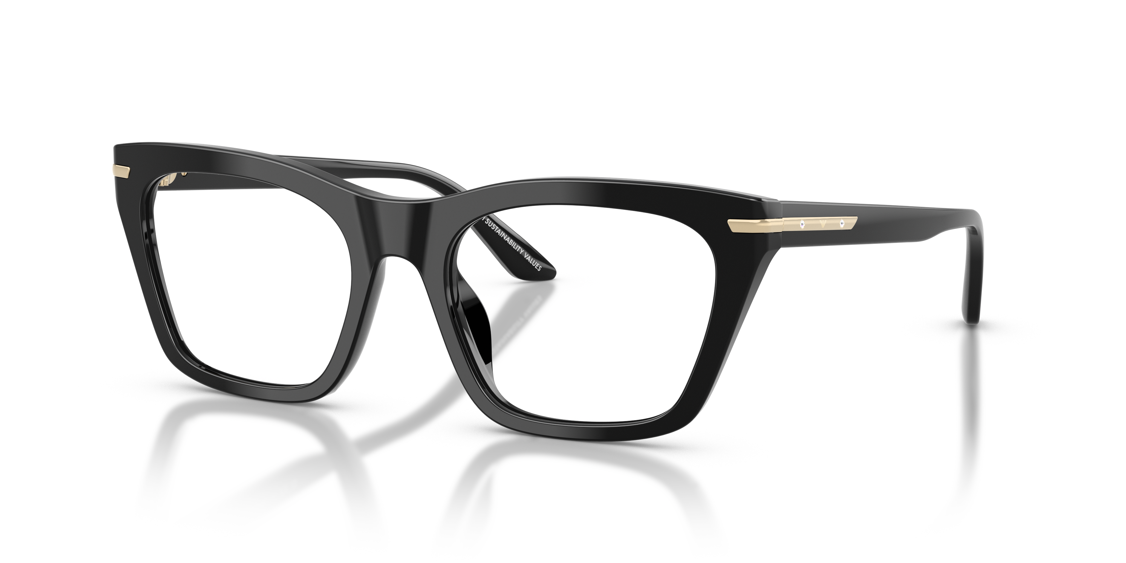 Emporio Armani women's acetate eyeglasses