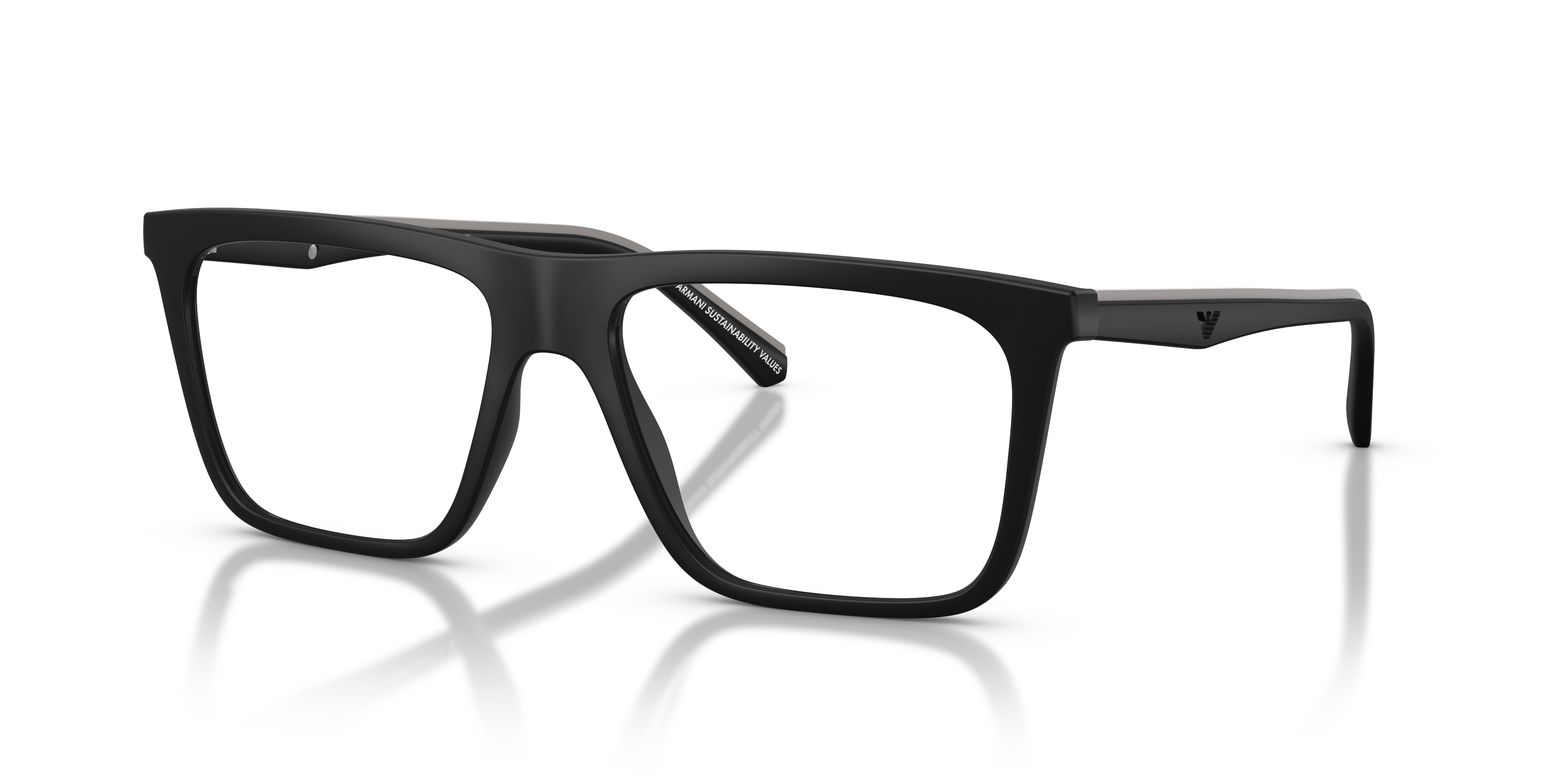 Emporio Armani men's acetate eyeglasses