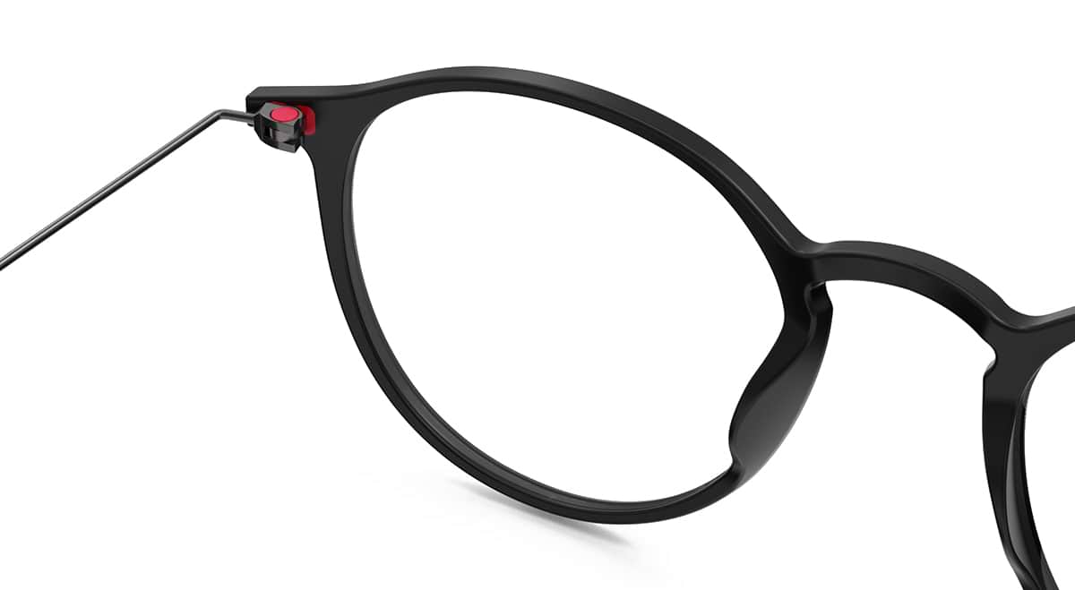 Occhiale da vista Lool unisex in acetato con clip-on da sole