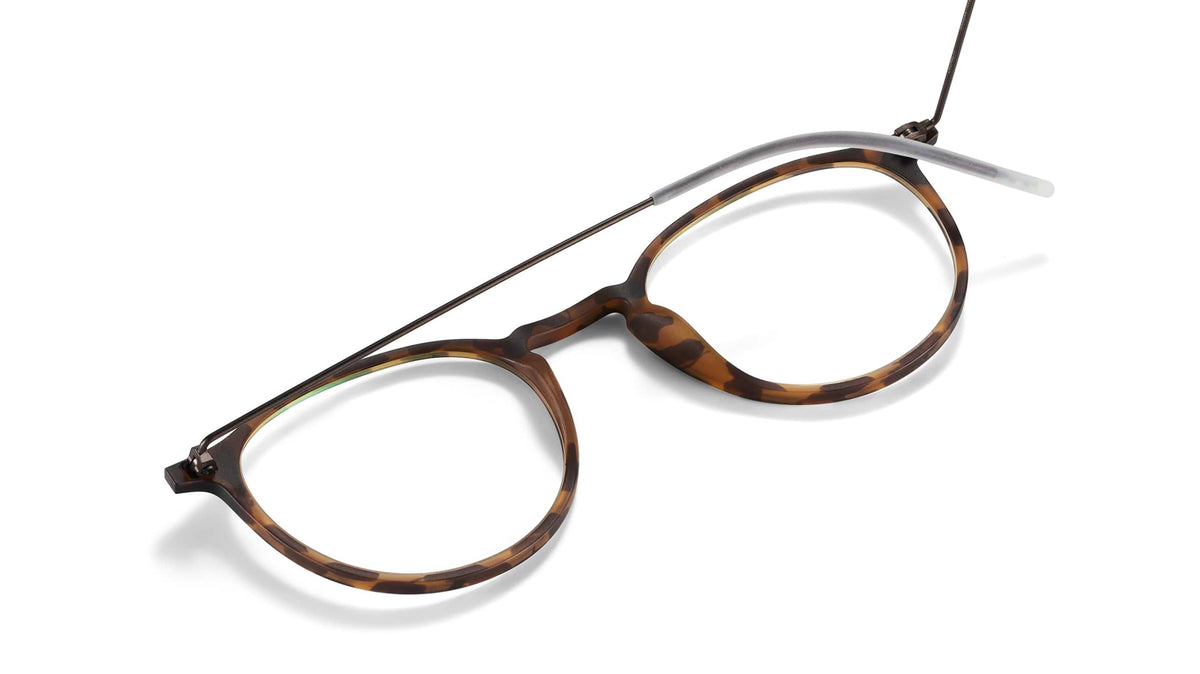 Occhiale da vista Lool unisex in acetato con clip-on da sole