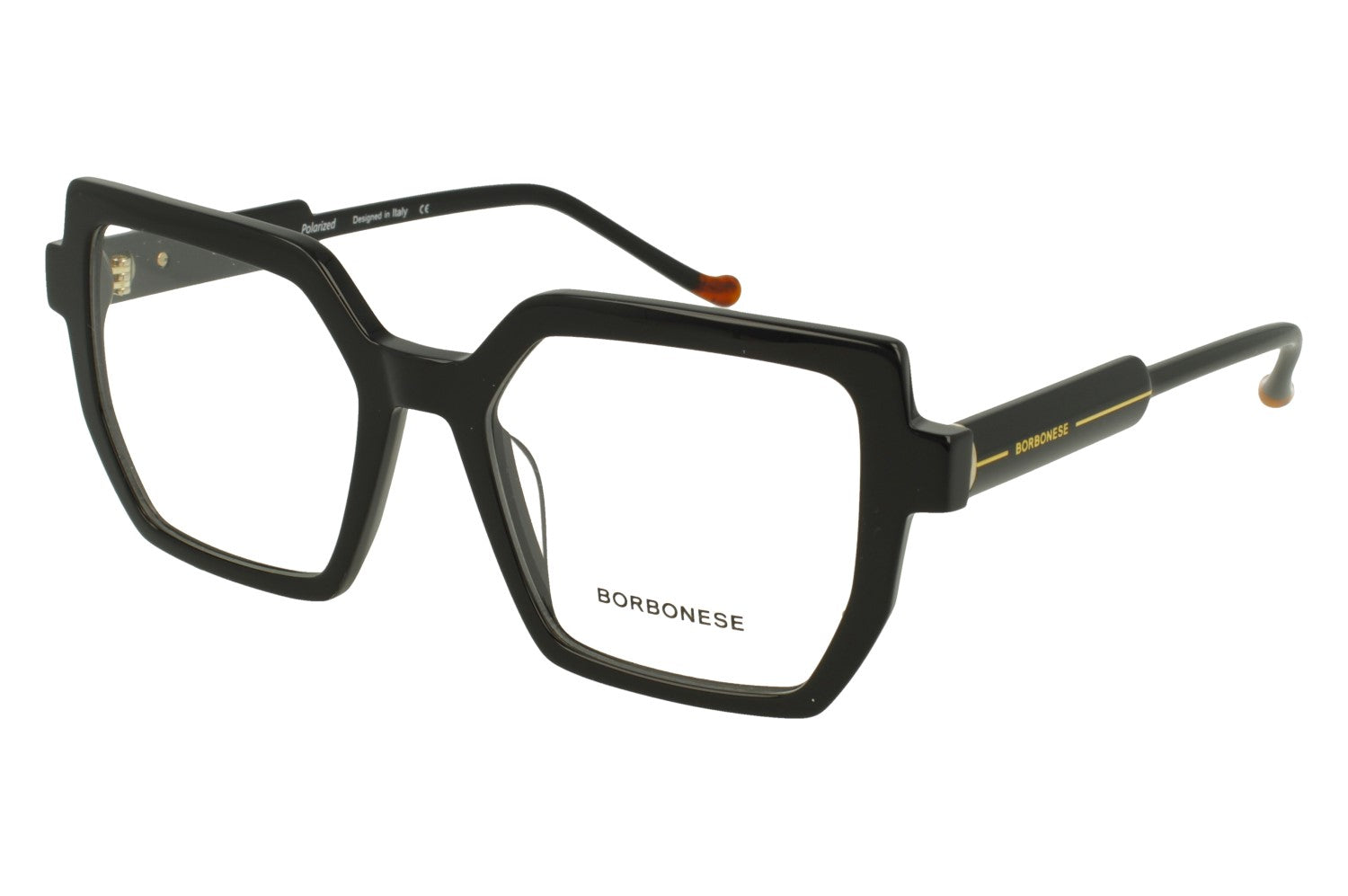Occhiale da vista Borbonese da donna in acetato con clip-on