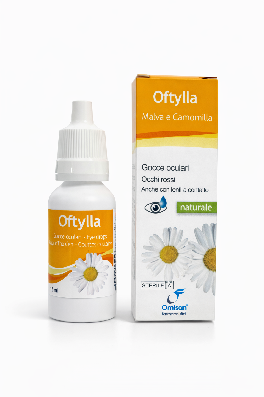 Collirio Oftylla - gocce oculari per occhi rossi (15ml)