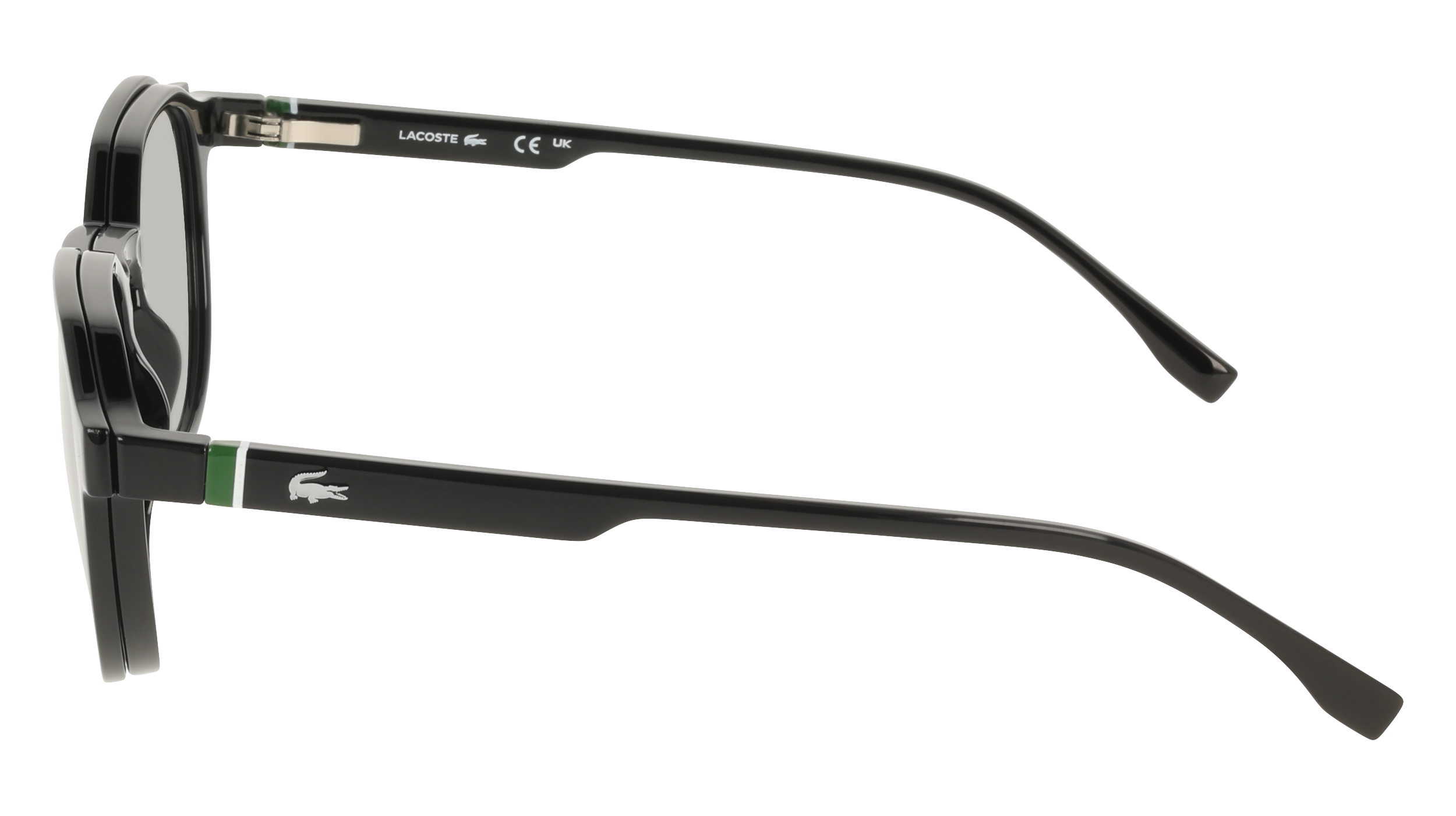 Occhiale da vista Lacoste da uomo in acetato (con clip-on da sole)