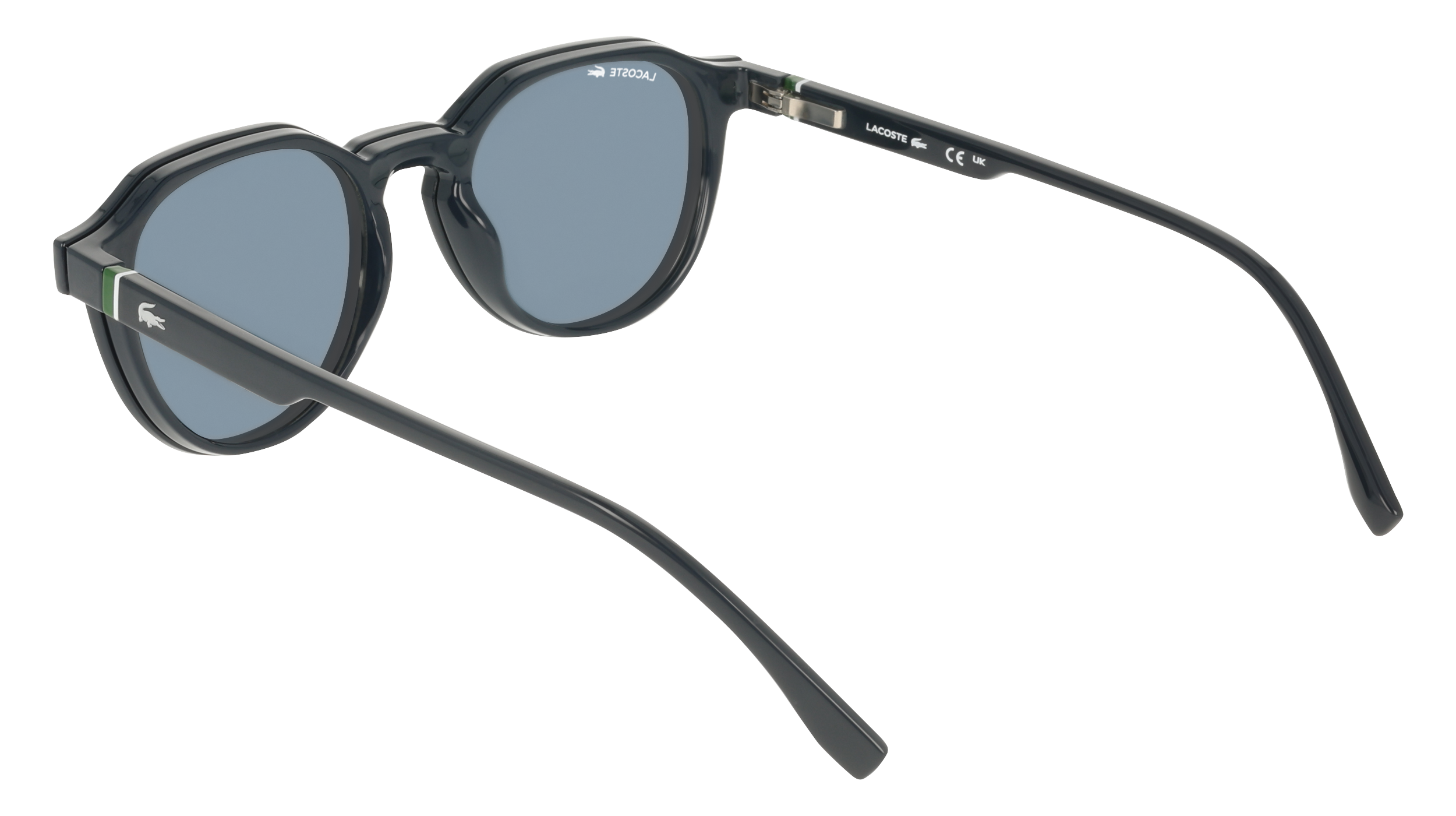 Occhiale da vista Lacoste da uomo in acetato (con clip-on da sole)