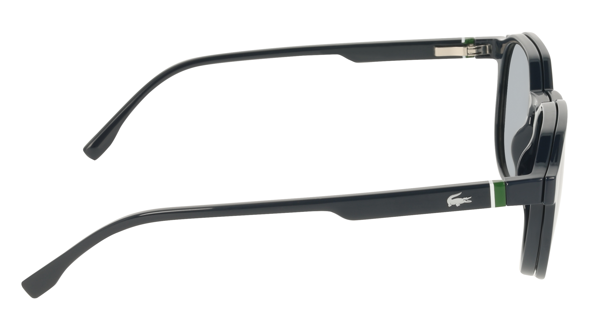 Occhiale da vista Lacoste da uomo in acetato (con clip-on da sole)