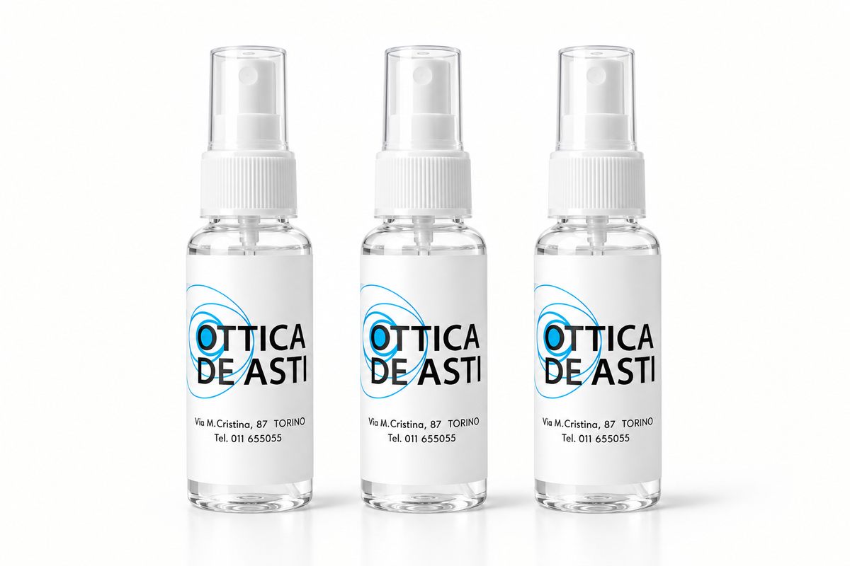 Kit 3 spray per pulizia lenti da vista e da sole (3 x 30ml)